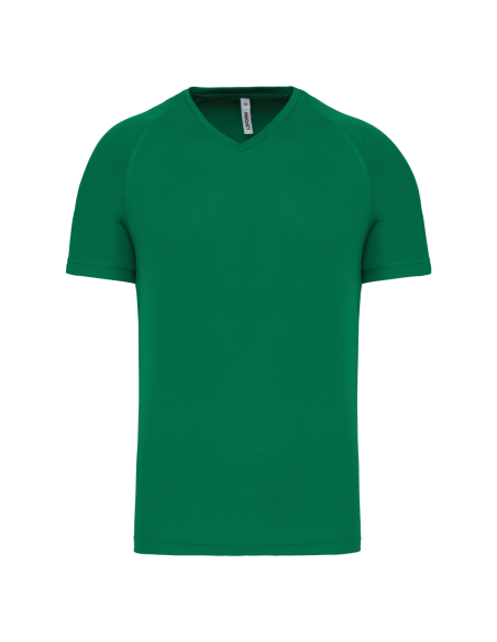 P-PA476-MEN’S V-NECK SHORT SLEEVE SPORTS T-SHIRT