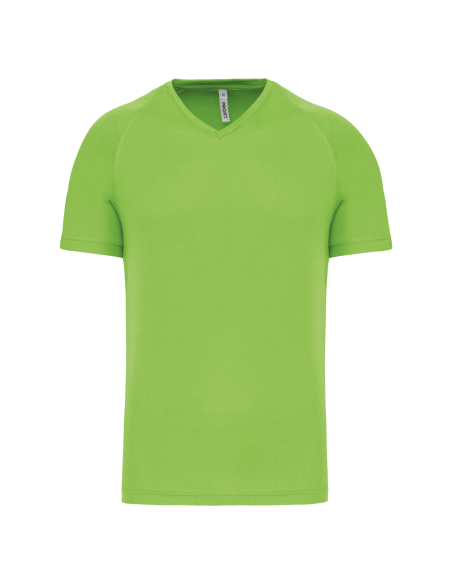P-PA476-MEN’S V-NECK SHORT SLEEVE SPORTS T-SHIRT