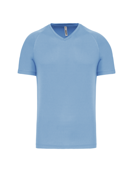 P-PA476-MEN’S V-NECK SHORT SLEEVE SPORTS T-SHIRT
