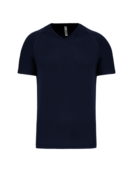 P-PA476-MEN’S V-NECK SHORT SLEEVE SPORTS T-SHIRT