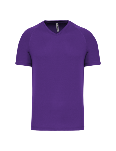 P-PA476-MEN’S V-NECK SHORT SLEEVE SPORTS T-SHIRT