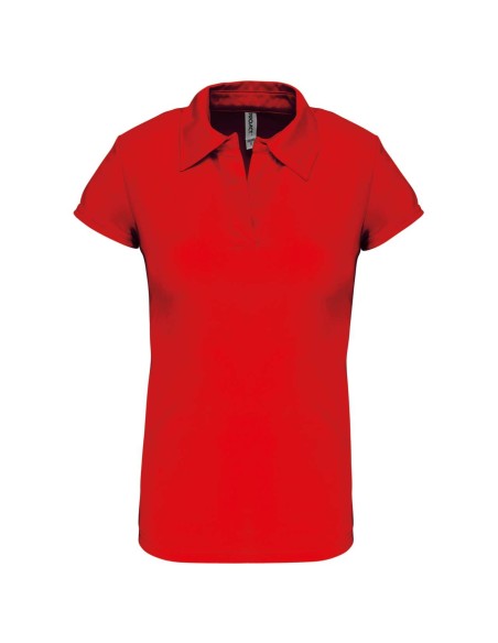 P-PA483-LADIES' SHORT-SLEEVED POLO SHIRT