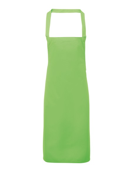 P-PR102-Organic Cotton Bib Apron (No Pocket)