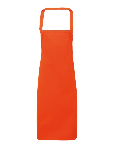P-PR102-Organic Cotton Bib Apron (No Pocket)