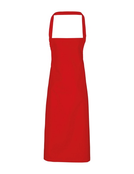 P-PR102-Organic Cotton Bib Apron (No Pocket)