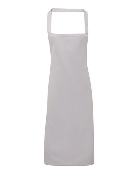 P-PR102-Organic Cotton Bib Apron (No Pocket)
