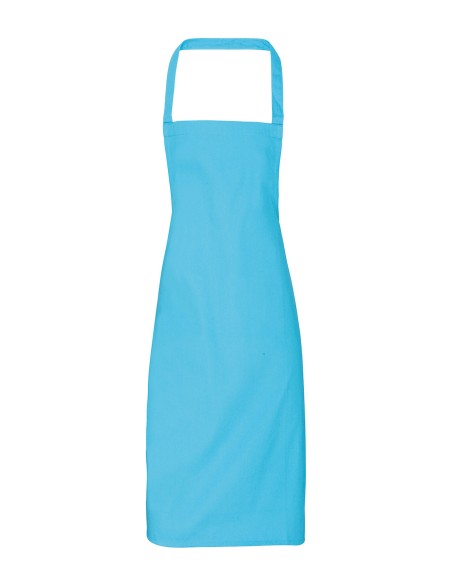 P-PR102-Organic Cotton Bib Apron (No Pocket)