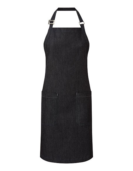 P-PR113-Organic Denim Fairtrade Bib Apron
