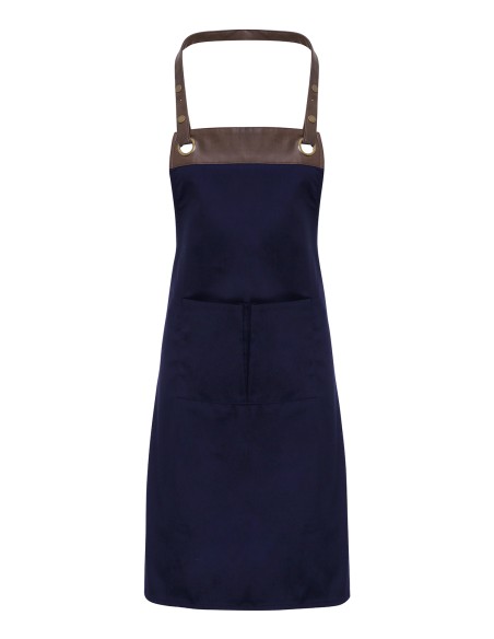 P-PR123-Espresso Bib Apron