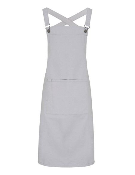 P-PR129-Cross Back Barista Bib Apron