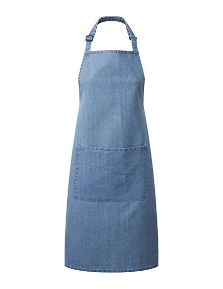 P-PR154-Colours Collection Bib Apron With Pocket