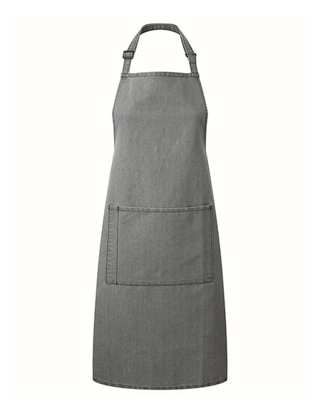 P-PR154-Colours Collection Bib Apron With Pocket