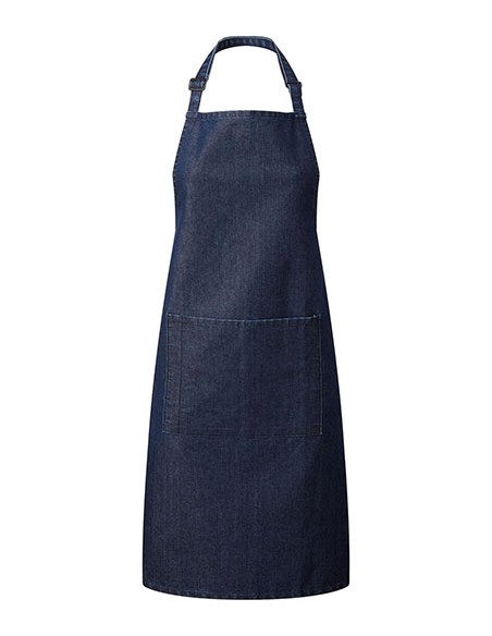 P-PR154-Colours Collection Bib Apron With Pocket