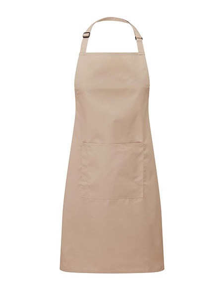 P-PR154-Colours Collection Bib Apron With Pocket