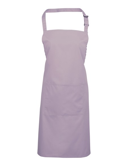 P-PR154-Colours Collection Bib Apron With Pocket