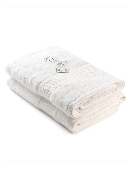 A-AR404-Natural Bamboo Bath Towel