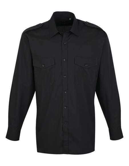 P-PR210-Pilot Shirt Long Sleeve