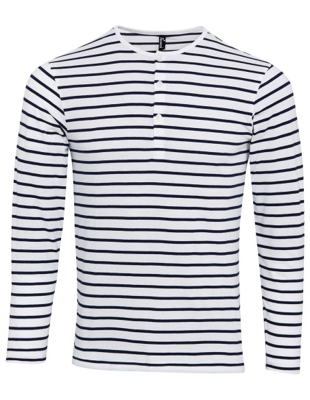 P-PR218-Mens Long-John Roll Sleeve Tee