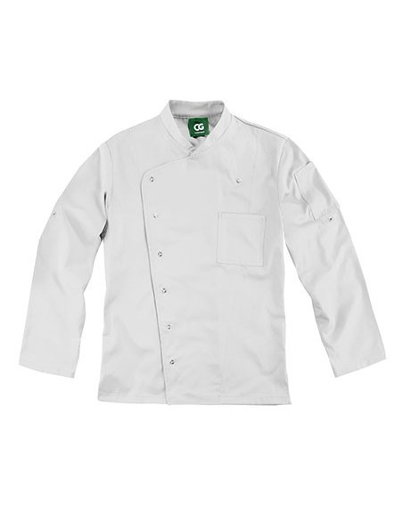 C-03100-44-Mens Chef Jacket Turin GreeNature