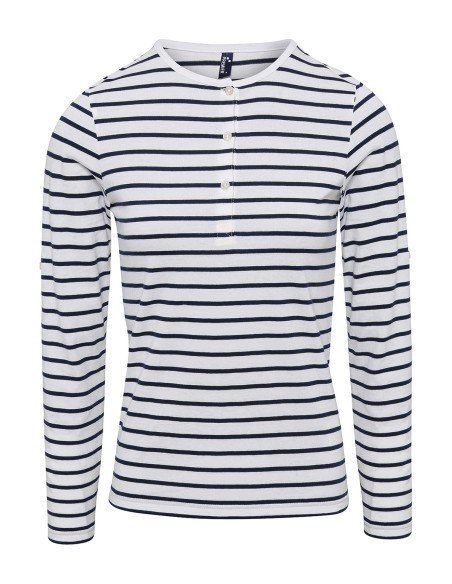 P-PR318-Womens Long-John Roll Sleeve Tee