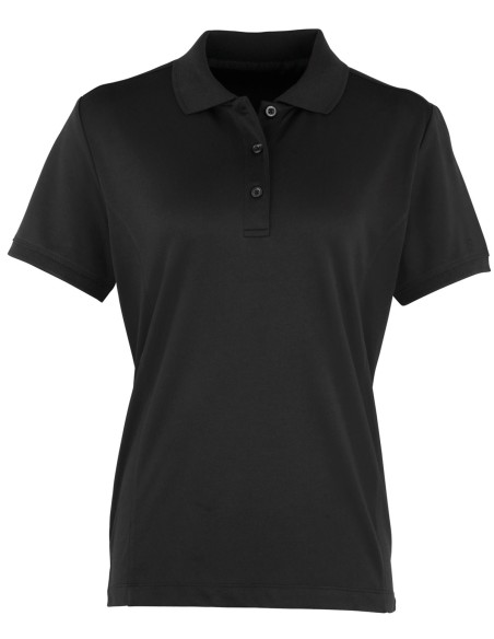 P-PR616-Womens Coolchecker® Piqué Polo