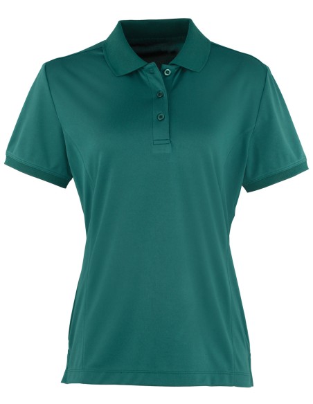 P-PR616-Womens Coolchecker® Piqué Polo