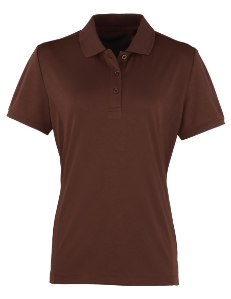 P-PR616-Womens Coolchecker® Piqué Polo