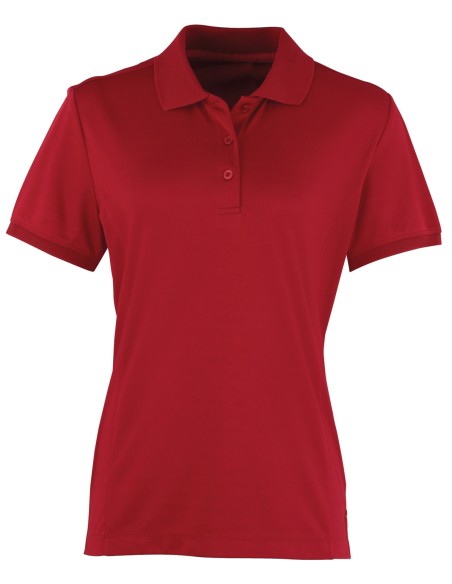 P-PR616-Womens Coolchecker® Piqué Polo