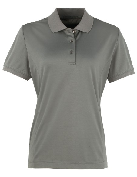 P-PR616-Womens Coolchecker® Piqué Polo