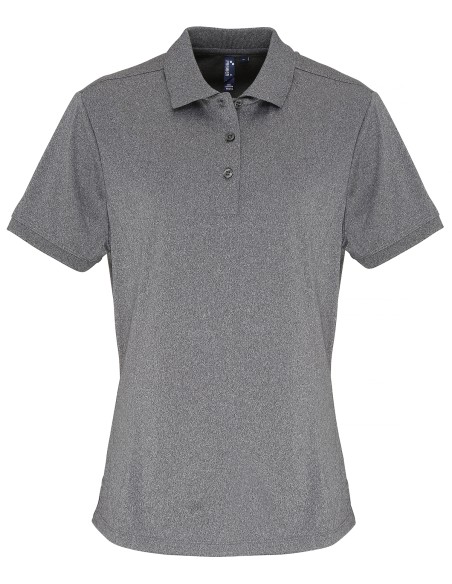 P-PR616-Womens Coolchecker® Piqué Polo
