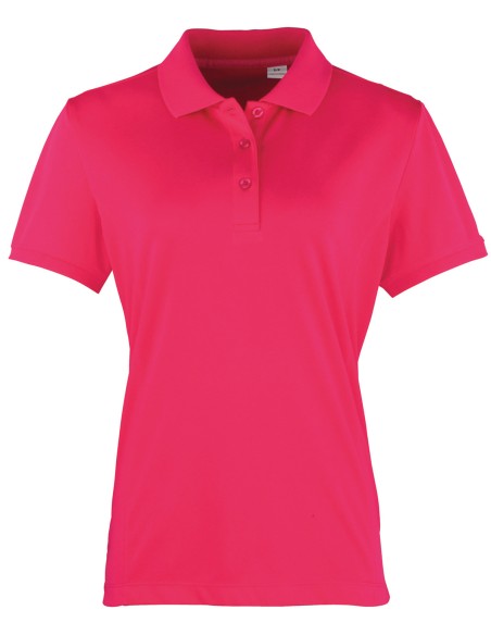 P-PR616-Womens Coolchecker® Piqué Polo