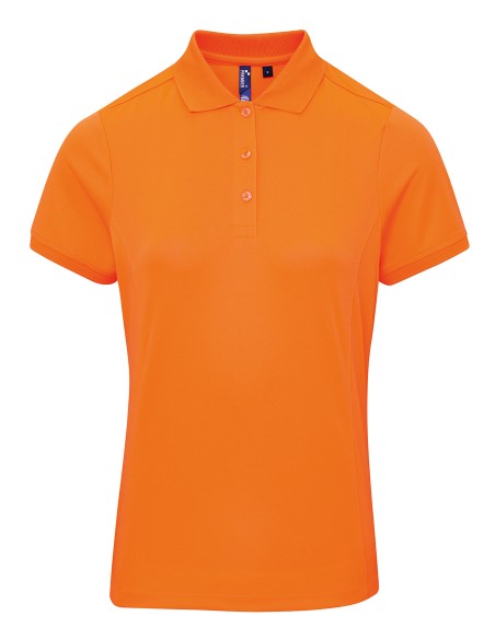 P-PR616-Womens Coolchecker® Piqué Polo