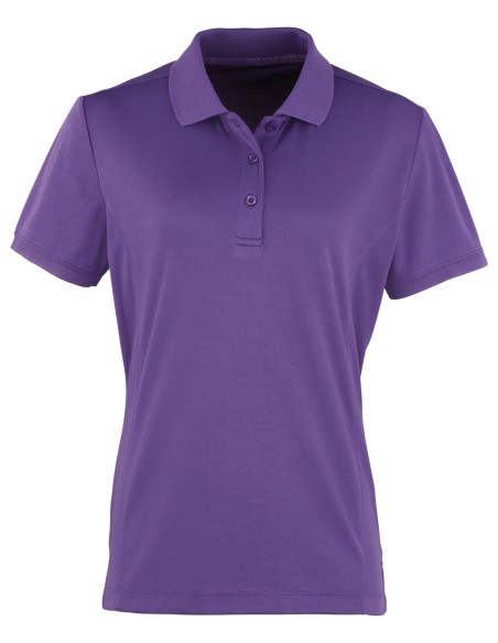 P-PR616-Womens Coolchecker® Piqué Polo