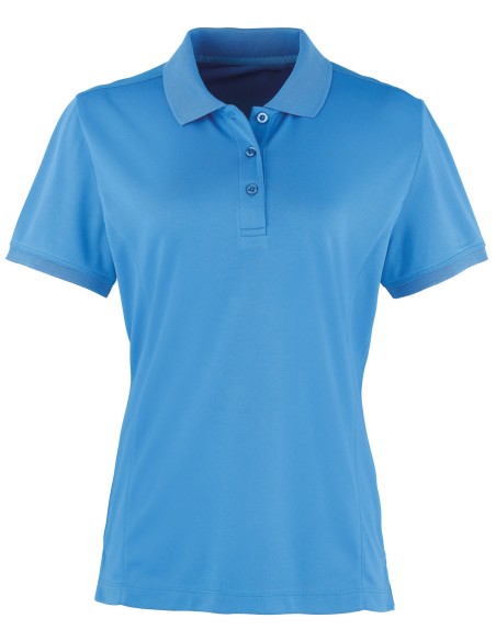 P-PR616-Womens Coolchecker® Piqué Polo