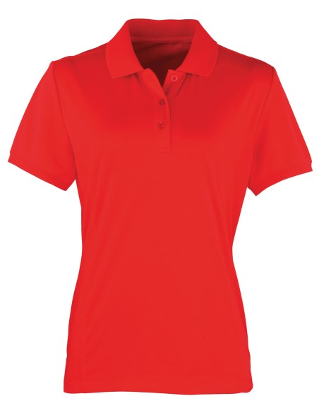 P-PR616-Womens Coolchecker® Piqué Polo