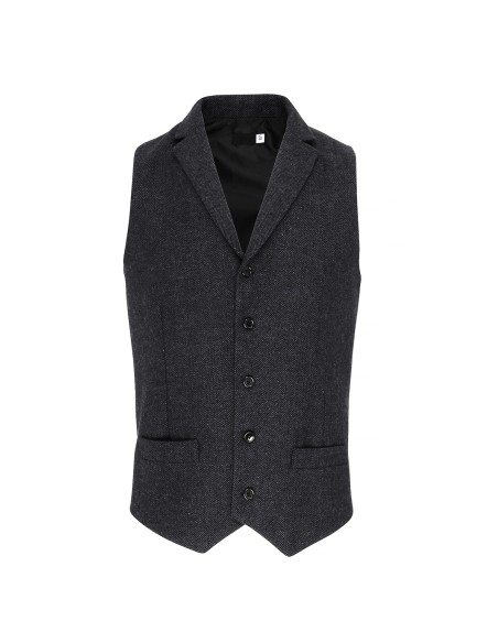 P-PR625-Mens Herringbone Waistcoat