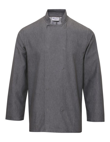 P-PR660-Denim Chefs Jacket
