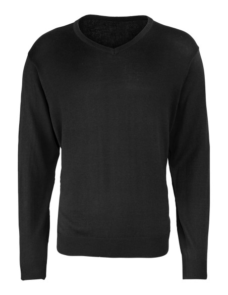 P-PR694-Mens V-Neck Knitted Sweater