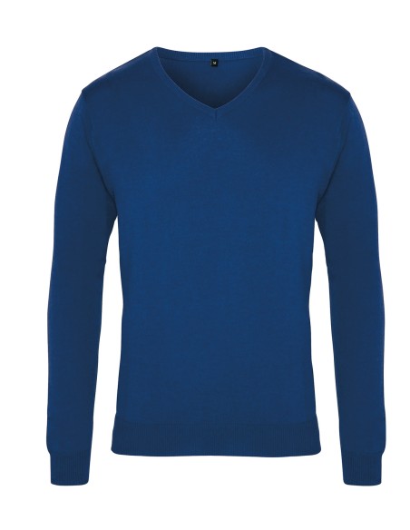 P-PR694-Mens V-Neck Knitted Sweater