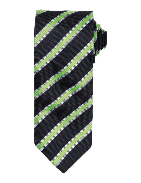 P-PR783-Cravate à motif rayé gauffré