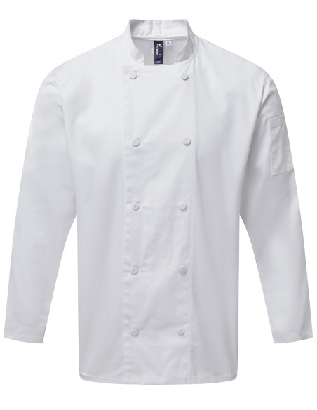 P-PR903-Chefs Long Sleeve Coolchecker® Jacket
