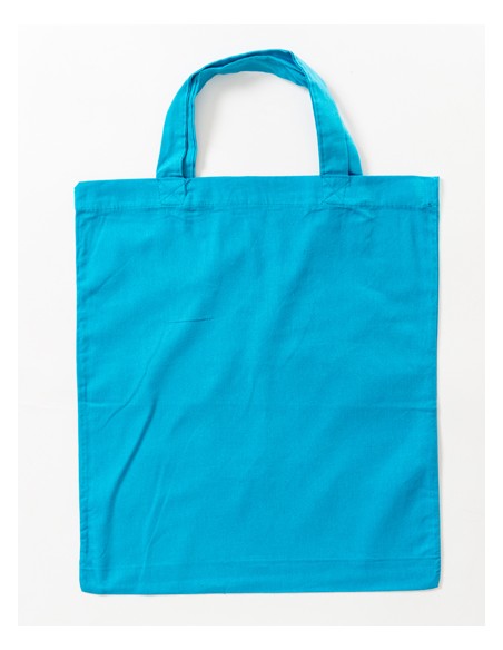 P-XT002-Cotton Bag Colored Short Handles