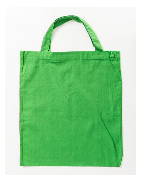 P-XT002-Cotton Bag Colored Short Handles