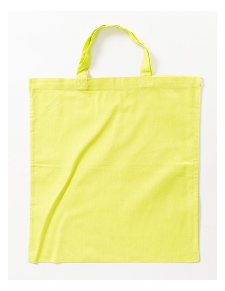 P-XT002-Cotton Bag Colored Short Handles