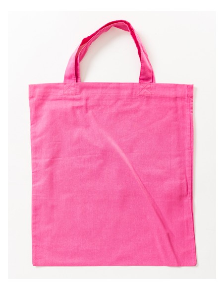 P-XT002-Cotton Bag Colored Short Handles