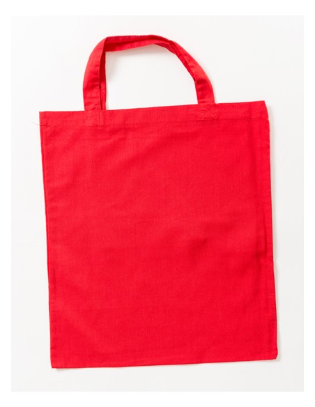 P-XT002-Cotton Bag Colored Short Handles