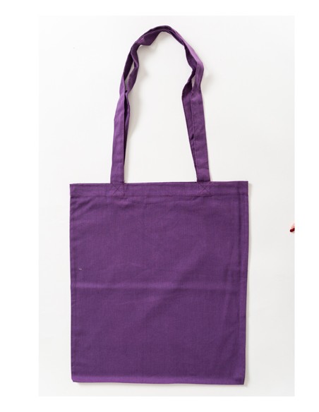 P-XT003-Cotton Bag Colored Long Handles