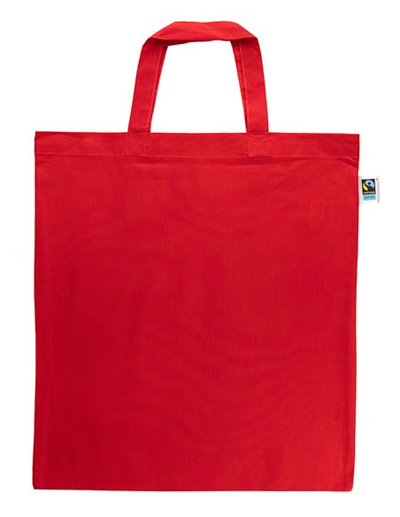 P-XT500N-Fairtrade Cotton Bag Short Handles