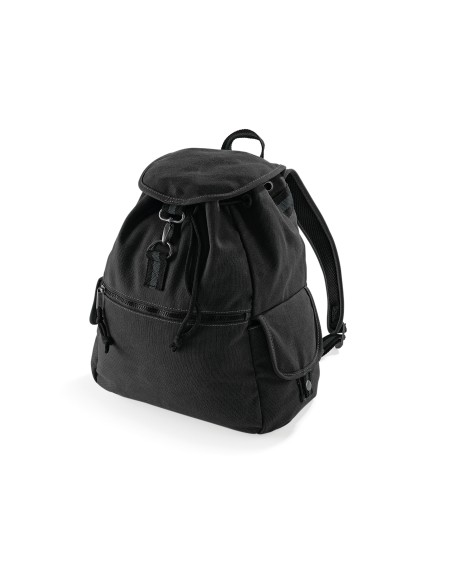 Q-QD612-Vintage Canvas Backpack
