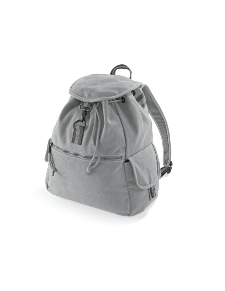 Q-QD612-Vintage Canvas Backpack
